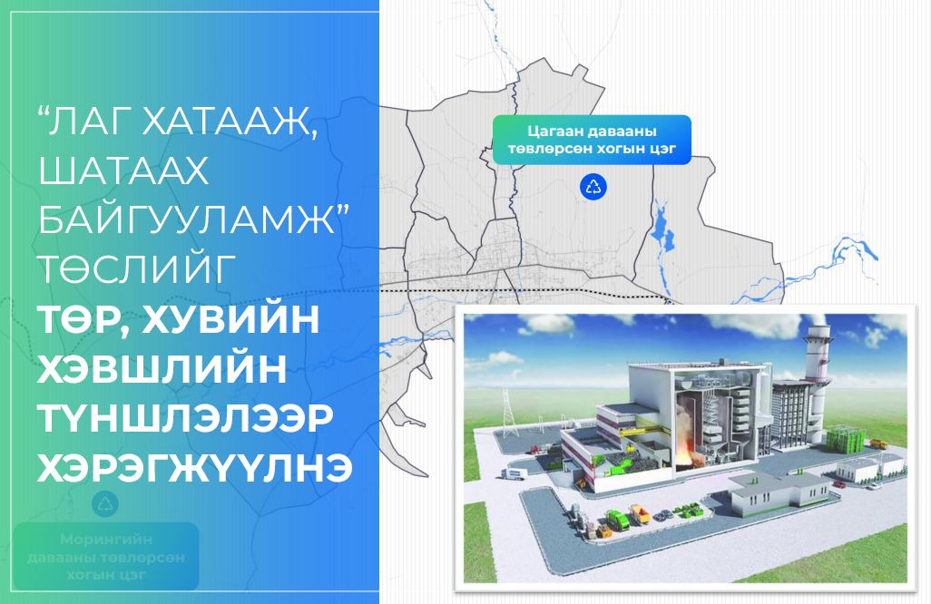 “Лаг хатааж, шатаах байгууламж” төслийг төр, хувийн хэвшлийн түншлэлээр хэрэгжүүлнэ